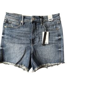 NWT Judy Blue Ladies Denim Cutoff Shorts Size Large